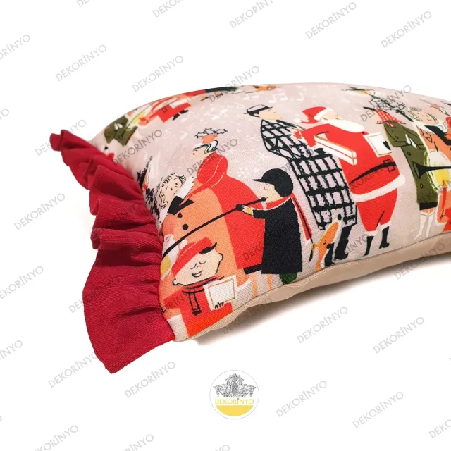 Yılbaşı Gecesi Temalı Kırlent