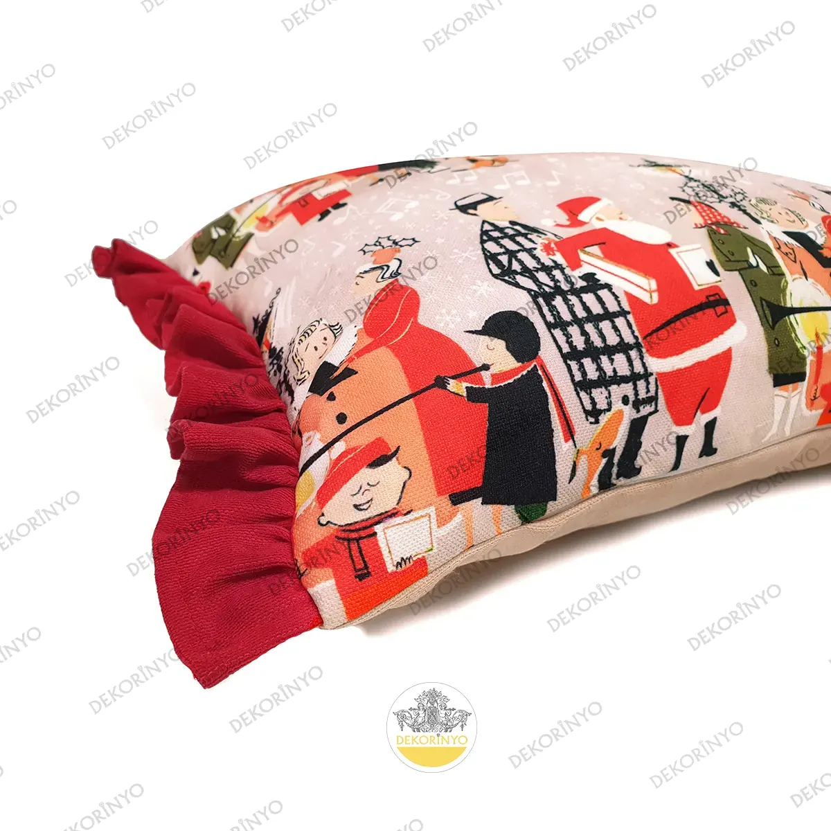 Yılbaşı Gecesi Temalı Kırlent