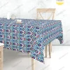 Geleneksel Çini Motifli Masa Örtüsü