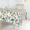 Kuş Yuvaları Motifli Masa Örtüsü