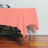 Somon Renkli Düz Masa Örtüsü