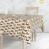 Horoz ve Tavuk Motifli Masa Örtüsü
