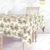 Pastel Romans Tuval Temalı Masa Örtüsü