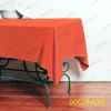 Yanık Turuncu Renkli Masa Örtüsü