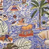 Meksika'da Bir Yaz Temalı Kumaş