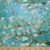Van Gogh Çiçek Açan Badem Ağacı Kumaş